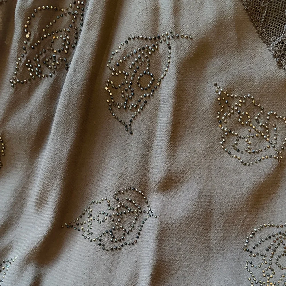 Zadig & Voltaire Black Lace Detail Top - Picture 4 of 5